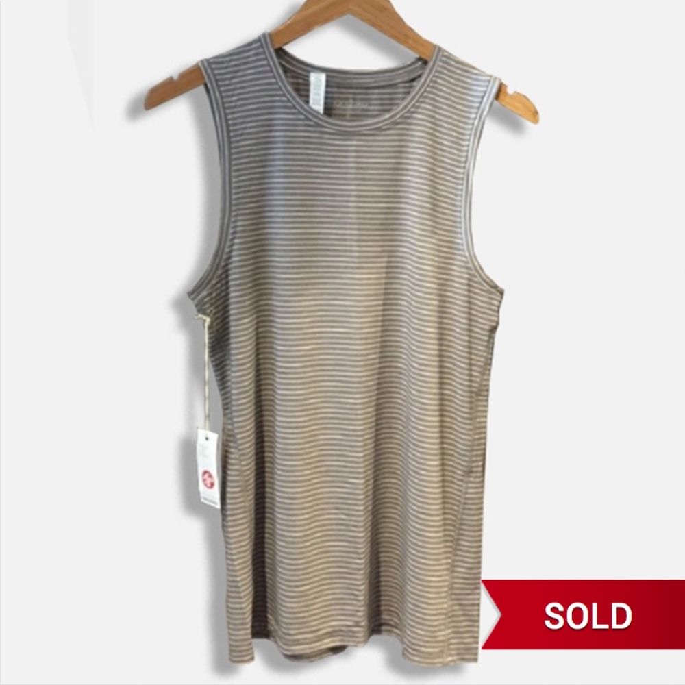 ❌SOLD ▪ 《NWT》Manduka Transcend Stripped Tank (sm)